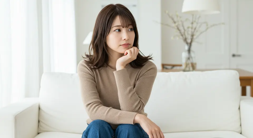 性病検査の必要性を考える人のイメージ